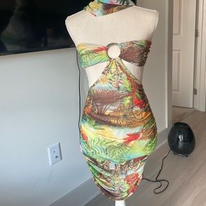 Fashion nova ruched dress